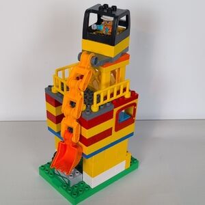 Lego Duplo Crane & Construction Building Kit